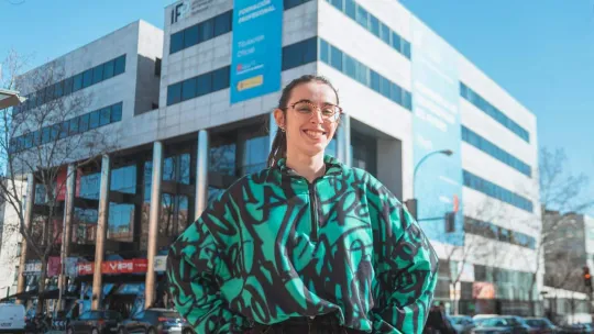 Alumna de Planeta FP estudia tecnología