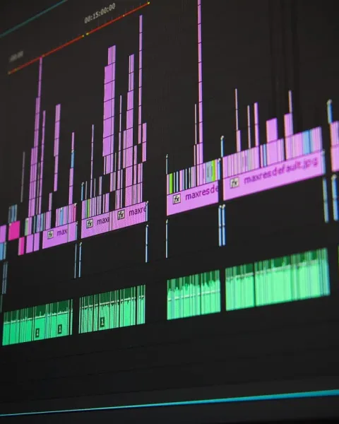 Gráfico visual de herramienta para análisis de un técnico en postproducción
