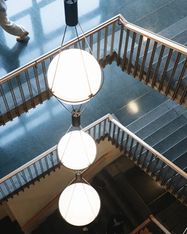 Escaleras del Campus de Hospitalet